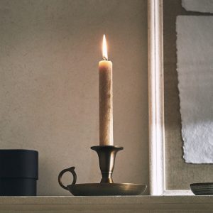 LARGE GOLD CANDLESTICK