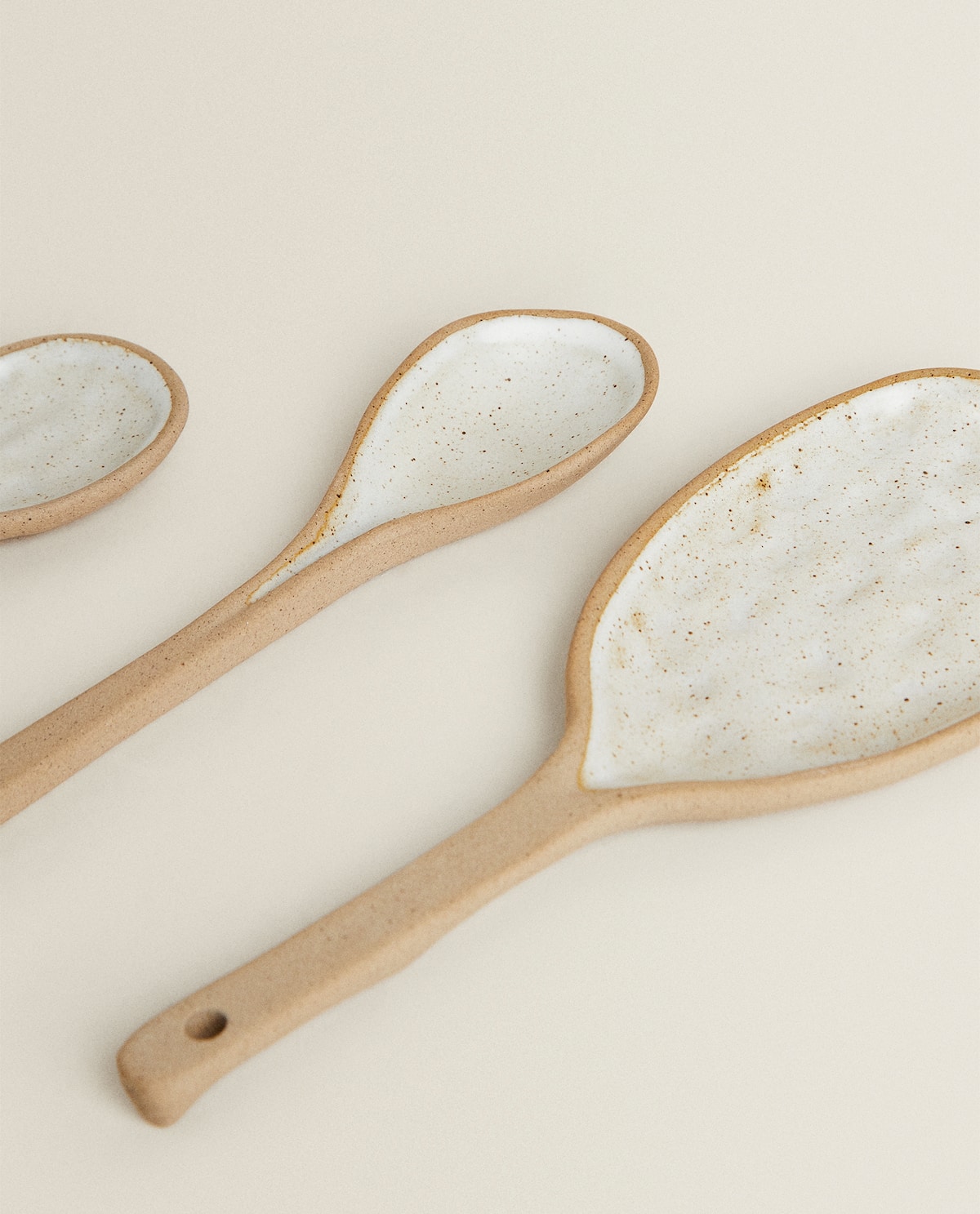 قاشق سرامیکی فانتزی زاراهوم مدل STONEWARE SPOON - Image 3
